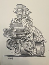 1965 GTO Hot Rod Art Print picture