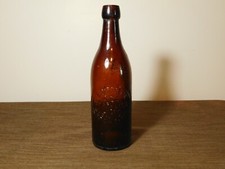 VINTAGE E C ROSCHE ABC SPARKLING LAGER ALBANY NY BROWN BEER BOTTLE picture