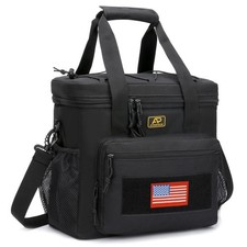 ATRIPACK Lunch Box for Men, Tactical Bag MOLLE Webbing Large, Black picture