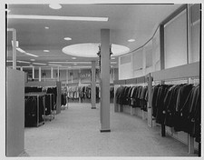 White Plains New York Alexanders Dress Department 1960s Store Interior picture