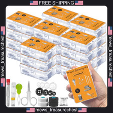 Mini Travel Sewing Kits 12 Pack Emergency Sewing Supplies with Case picture