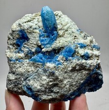 581 Gram Fluorescent Afghanite Crystals Specimen From Badakhshan Afghansitan picture