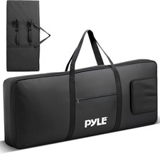 Pyle Keyboard Case 61 Key Carrying Case Bag for Piano Keyboards Protects and C picture