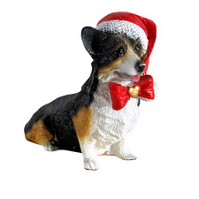 Tricolor Corgi Dog Christmas Ornament picture