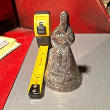 PERUVIAN STERLING SILVER FIGURAL TAPADA LIMENA BELL MARKED 925 picture