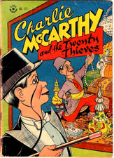 Charlie McCarthy, Dell Four Color 171, Nov 1947,Edgar Bergen's and Charlie Photo picture