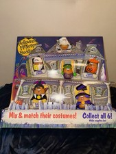 Vintage 1992 Halloween McDonald’s McNugget Buddies Happy Meal Set And Display-Ex picture