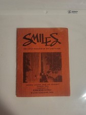 Vtg 1930s SMILES Humor Magazine Booklet Schroeder Hotels Abraham Lincoln Tomb IL picture