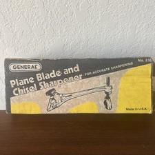 Vintage General No. 810 Plane Blade Chisel Sharpener NOS USA Original Box picture