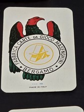 1960s Italian Regional Playing Cards ~ Masenghini ~ Bergamo~ Box Not Original picture