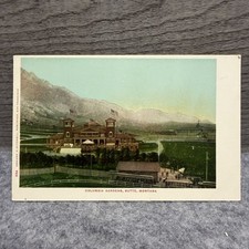 Columbia Gardens Butte Montana Postcard Edward H. Mitchell Early 1900s Tram picture