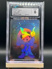 1991 Impel Disney Fantasia Mickey Mouse H1 Hologram CGC 6 EX/NM picture