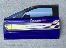 WOW Curved Chevrolet Corvette C5 1998 Indy 500 Pace Car Door Style Sign picture