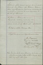 STEPHEN R. MALLORY - MANUSCRIPT DOCUMENT SIGNED 12/12/1861 picture