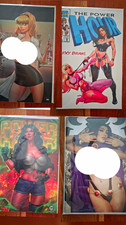Power Hour Comics Lot O4 4. Naughty Variants. Send Girls. See Pics picture