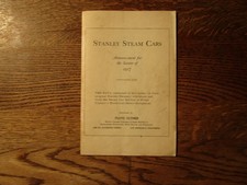 1917 Stanley Steam Cars 