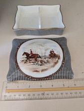Rare Ralph Lauren Wedgwood Balmoral Hunt Double Deck Playing Card Box 1989 picture