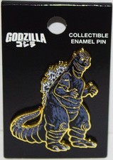 Godzilla Classic Movie Standing Figure Metal Enamel Pin NEW UNUSED picture