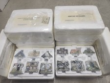 💎 Rare Hawthorne Village: Thomas Kinkade Cozy Cottage Spice Village Set: 18 Pcs picture