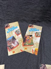 1991 Vintage Disney Magic Kingdom Guidebook And Guide Map Kodak Splash Mountain picture