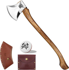32.6 Inch Professional Wood Splitting Axe Wood Chopping Axe with Hickory Wood picture