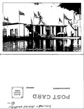 Underwood & Underwood Postcard British Pavilion Lagoon of Nations Vintage 1939 picture