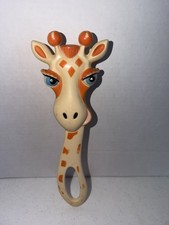 Vintage Avon Giraffe Bath Brush 1977  picture