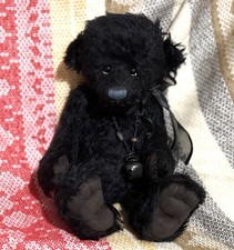 Charlie Bears Coleridge Black Mohair Bear picture