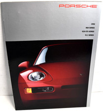 Vintage 1992 Porsche 968/928 GTS/911 Series Dealer Sales Brochure *EXCELLENT* picture