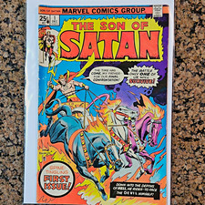 Marvel The Son of Satan Comic Book Lot #1-2 Bronze Age First Issue John Warner picture