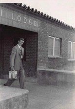 1950 Hopi Lodge Dormitory University of Arizona 1950s Photo Man Suit Exterior picture