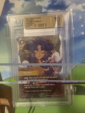 2026 RIFTBOUND LEAGUE OF LEGENDS SPIRITFORGED KARMA CHANNELER SIGNATURE BGS 10 picture