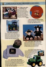 John Deere Tractor Farm Mary's Moo Moos Authentic 2000 Magazine Ad Ephemera VTG picture