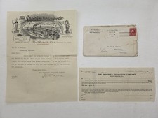1913 antique SHARPLES SEPARATOR CO west chester pa illus LETTERHEAD NOTE ad picture