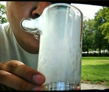Matrix tire Percolator Glass Water Pipe Helix rig Hookah 18mm bowl Thick bottom picture