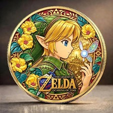 The Legend of Zelda: Ocarina of Time Commemorative Coin - COIN005 picture