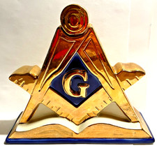 Vintage 1971 Masonic Freemasons Whiskey Decanter DuQuoin Lodge #234 picture