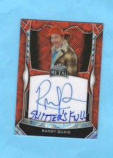 2025 Leaf Pop Century Randy Quaid Red  