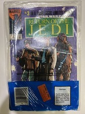 1983 STAR WARS Return of the Jedi Marvel Comics #3 #4 Sealed 2-Pack Vintage picture