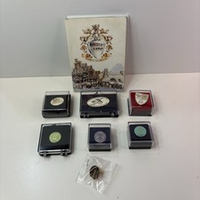 Lilliput Lane Collectors Club Enamel Pin Badge Job Lot Vintage 1989 Catalog picture