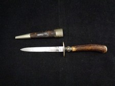 RARE C.M DICKSON SHEFFIELD DAGGER KNIFE STAG 1847-1941 ORIGINAL 
