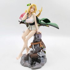 32cm Naruto Shippuden Tsunade Anime Girl PVC Action Figure GK Statue Collectible picture