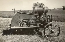 Fendt Wauseon Ohio OH OLD TRACTOR RPPC Photo Postcard COPY picture