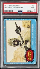 1977 Star Wars #21 The Tusken Raiders PSA 9 MINT picture