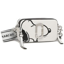 Marc Jacobs x Peanuts Snapshot Cotton Snoopy shoulder bag crossbody white black picture