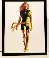 Jean Grey Phoenix X-Men Timeless by Alex Ross FRAMED 11x14 Art Print Marvel Comi picture