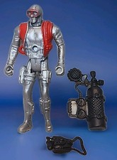 K&M Toys 2022 Silver Diver Action Figure W/ Red Vest + Oxygen Canister chap Mei picture
