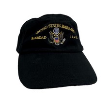 US American Embassy Hat Baghdad One Size Strapback Black picture