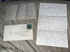 Antique Letter from New Haven To Southbury CT Connecticut Likely Turn of Century picture