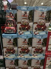 Disney Holiday Water Spinning Car Mickey Minnie Donald Goofy Christmas 2026 picture